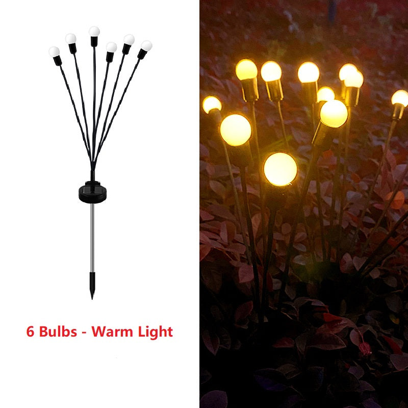 š„HOT SALE 49% OFFš„Solar Powered Firefly Garden Light