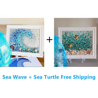 🌊Sea Glass Art Kit