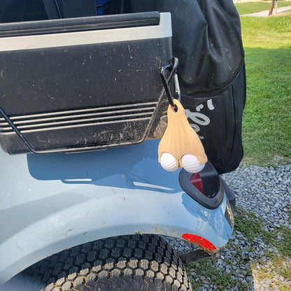Golf Ball Testicle Sac Holder: The Ultimate Gag Golfer Gift! ⛳🤣