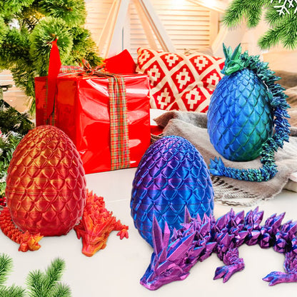 🏆LAST DAY SALE 49% OFF🐉3D-Printed Articulated Crystal Dragon