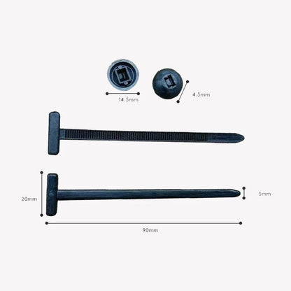 🎁49%OFF- 🚗100pcs Nylon Universal Cable Tie Buckle